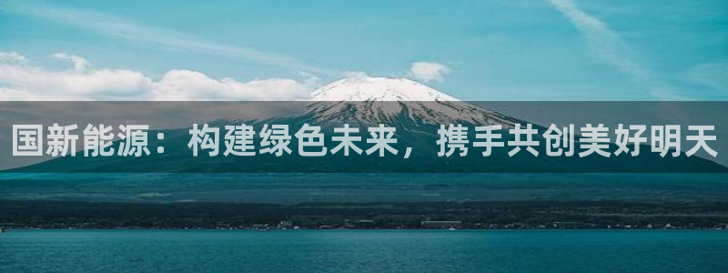 新宝gg5:国新能源:构建绿色未来,携手共创美好明天