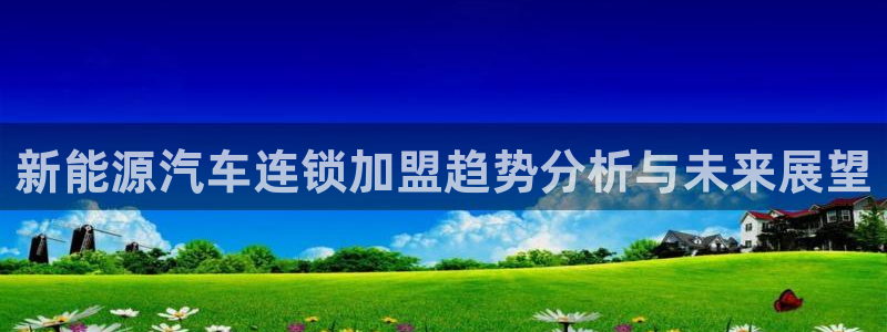 新宝.gg：新能源汽车连锁加盟趋势分析与