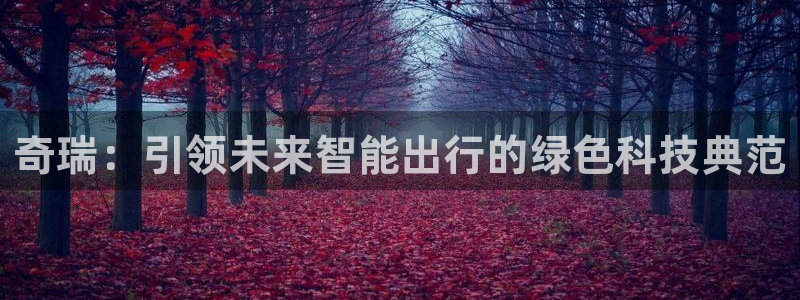 新宝gg 主管：奇瑞：引领未来智能出行的