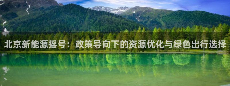 新宝GG寥78778:北京新能源摇号:政策导向下的资源优化与